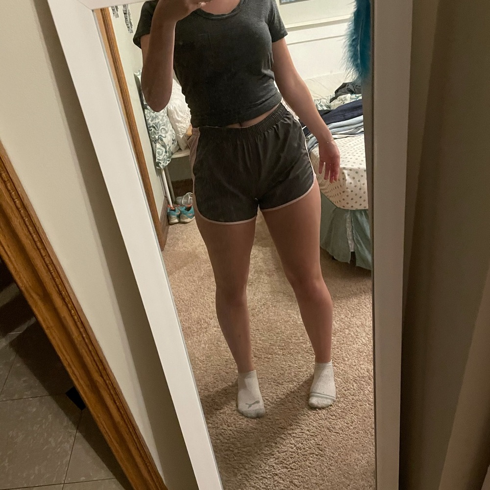 VS/PINK athletic shorts w/ adjustable string